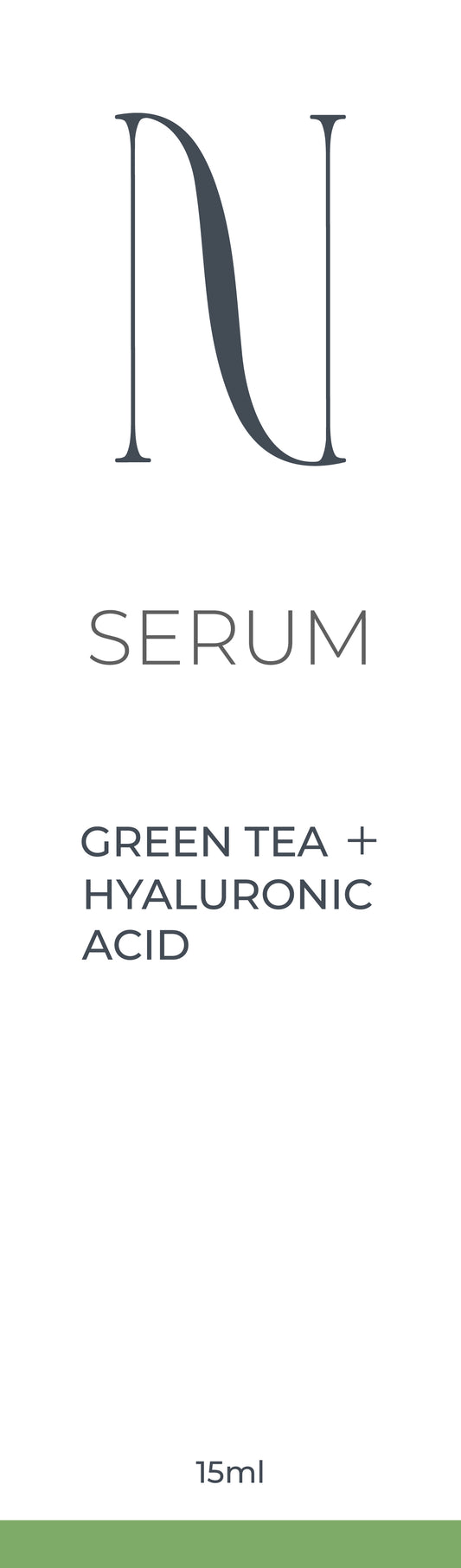 Green Tea & Hyaluronic Acid Serum